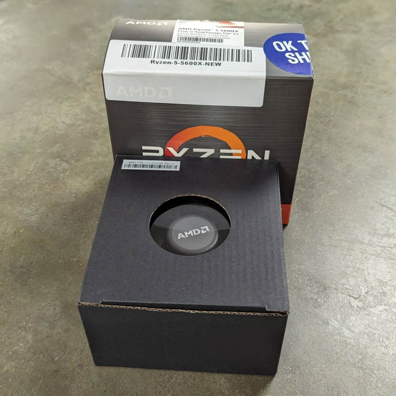 AMD Wraith AM4 Cooler for Ryzen 7 5000 Series Brand New in Box 5600x 5700x