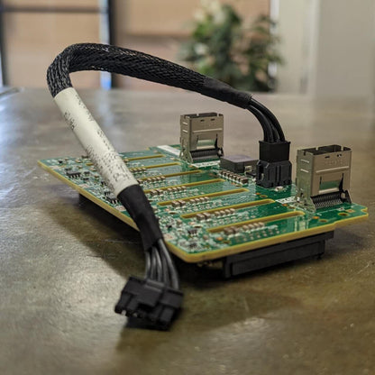 HP HPE DL380 Gen9 G9 8x SFF SAS/SATA backplane 777279-001 729820-001  & Cable