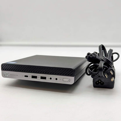 HP 600 G3 Mini Micro i5-7500T 16GB RAM 2TB SSD WIFI Win10 PRO w/ Power Adapter