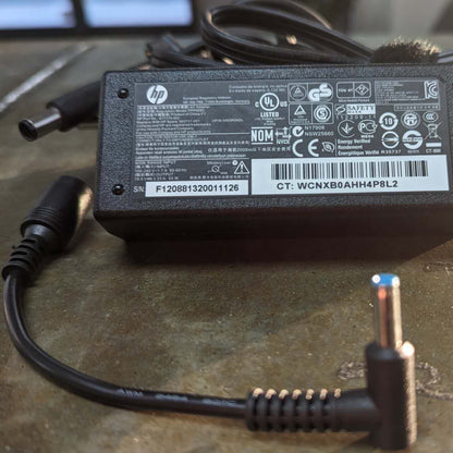 LOT OF 50 Genuine OEM HP 45w 65w Charger AC Adapter blue tip 4.5mm 19.5V 3.33A