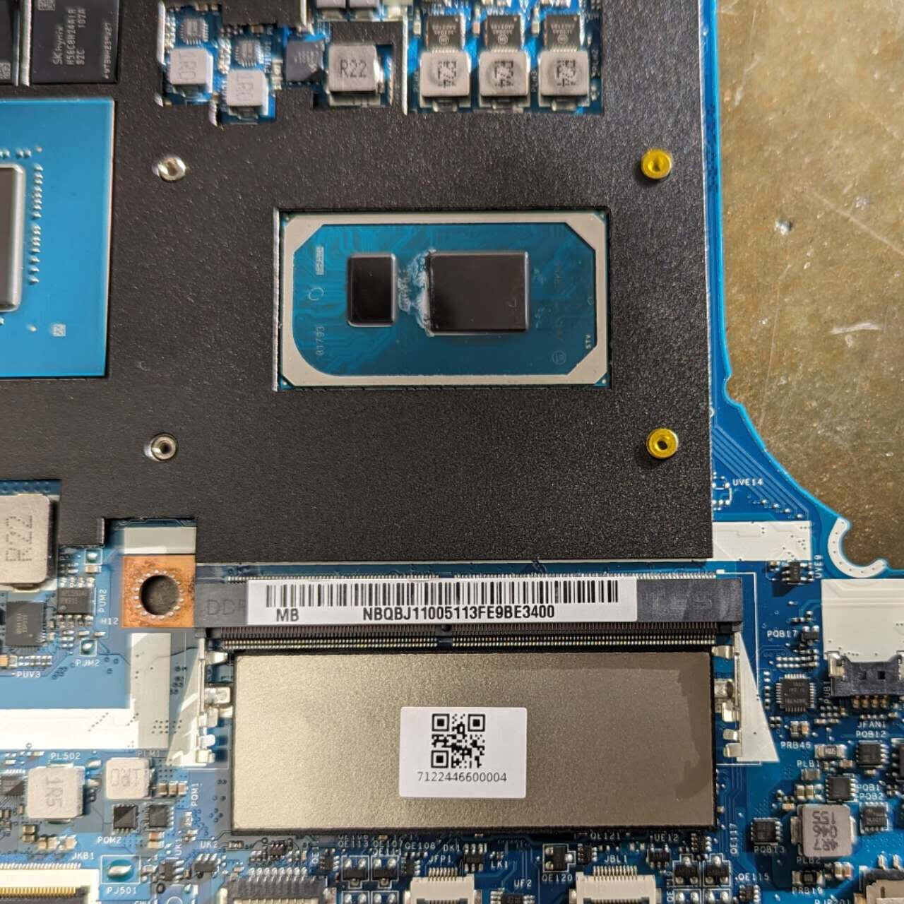 ACER TRITON 300 CORE I7-11375H 8GB RAM GEFORCE RTX 3060 MOTHERBOARD NB.QBJ11.005