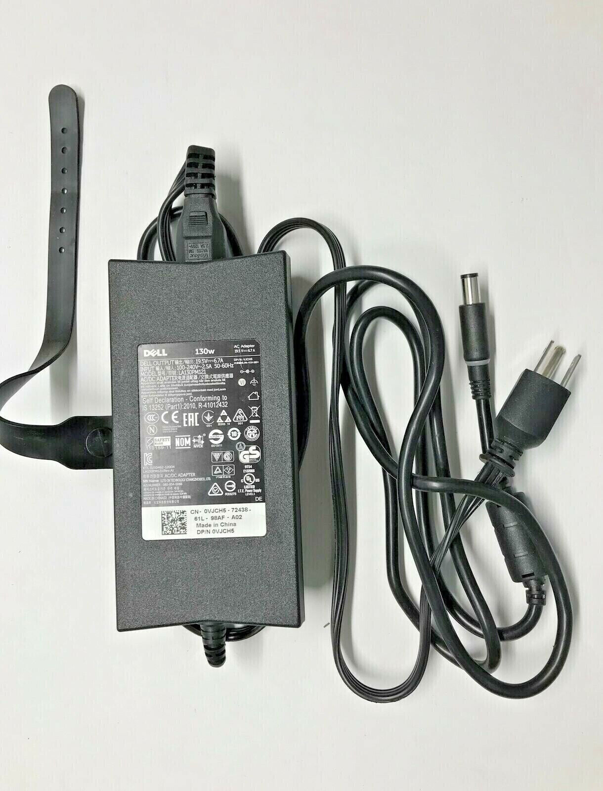 LOT 10 Genuine Dell 130W Power Supply  for D6000 WD15 K17A Docking Station
