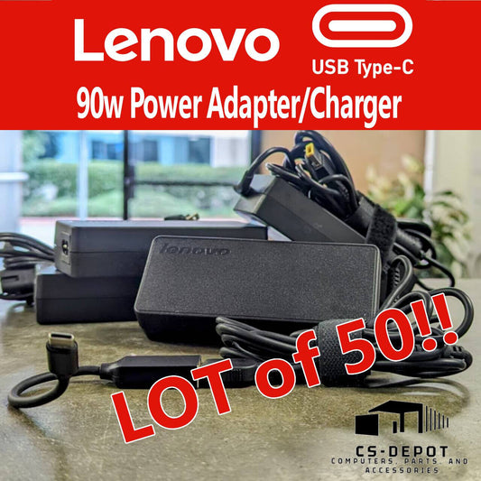 LOT of 50 45w 65w 90w Laptop Charger USB-C AC Adapter Lenovo, Asus, MacBook pro