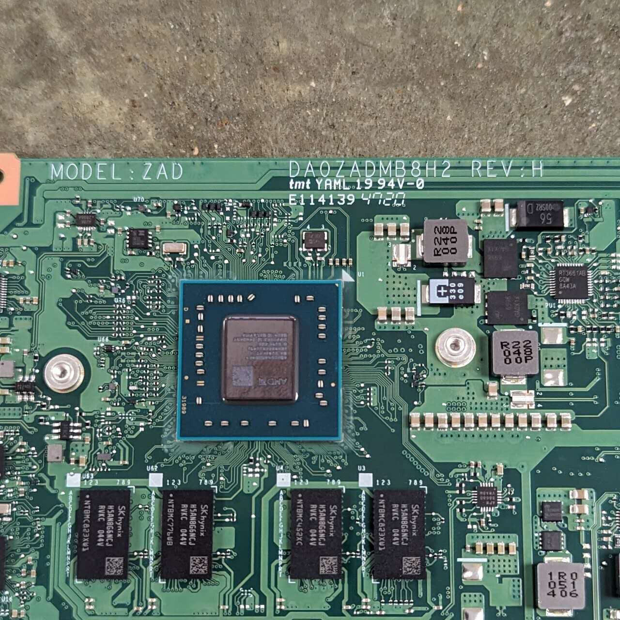 Acer Chromebook CB315-2H Motherboard AMD A6 4GB EMMC 32GB NBH8S11009 DA0ZADMB8H2