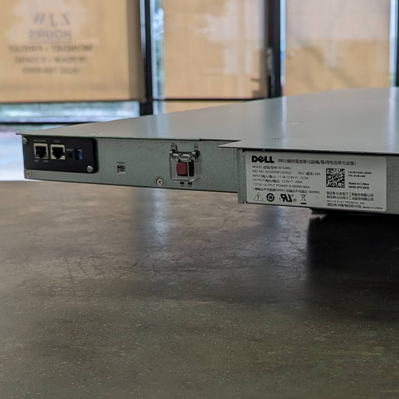 Dell 5000W UPS Battery Reserve BBU-BFS PCXKD 1U Battery Backup Unit