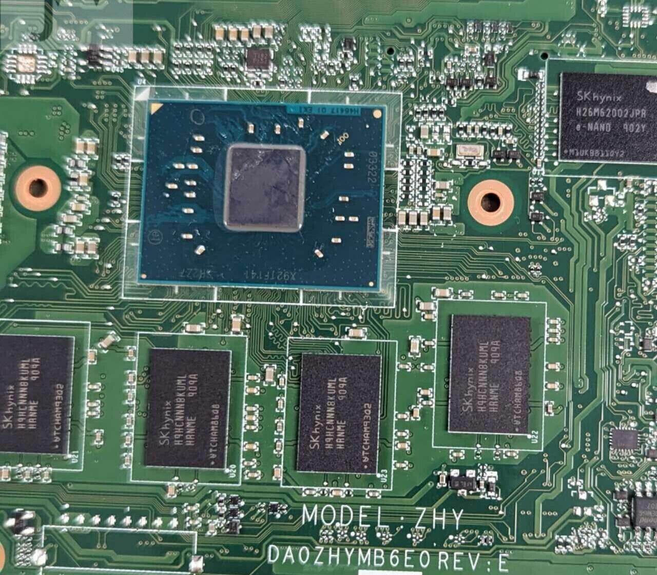 ACER CHROMEBOOK 11 C732T CELERON N3350 4GB NB.GUL11.002 MOTHERBOARD DA0ZHYMB6E0