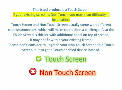 B156XTK02.0 1A H/W:1A 15.6" 1366x768 HD LCD Display Touch Screen N156BGN-E43 B1