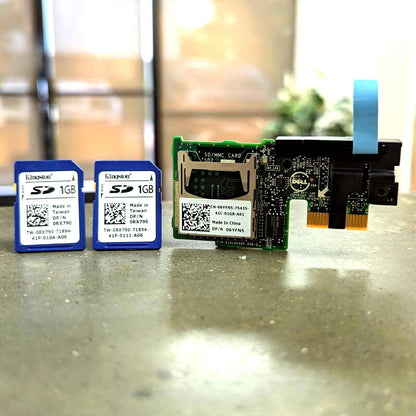 Dell PowerEdge Dual SD Card Reader Module w/ 2x1Gb SD Cards - PN 06YFN5 / 6YFN5