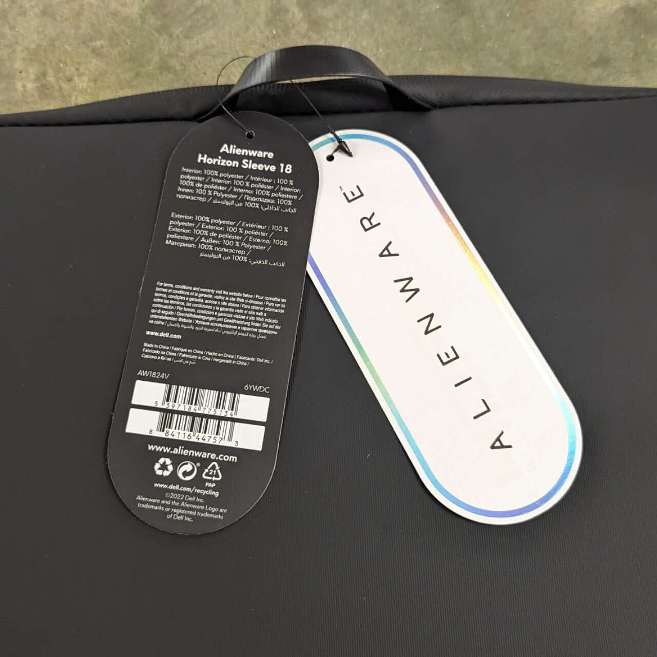 Alienware DELL 17 & 18 inch Horizon Sleeve Case Bag Notebook Laptop Tablet iPad