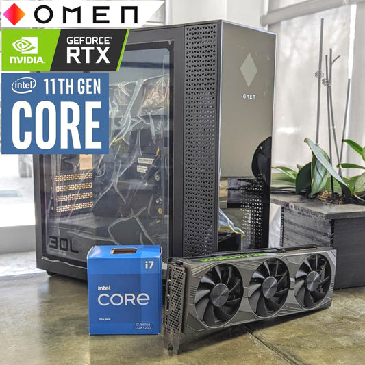 RGB Gaming DESKTOP PC i9-11900 64GB RAM 2TB SSD RTX 2080 Windows 11 WIFI