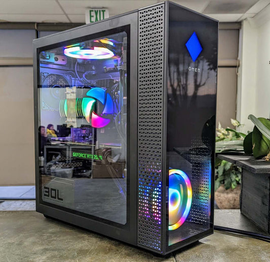 RGB Gaming COMPUTER PC i7-11700F 32GB RAM 2TB SSD RTX 2080 Windows 11 WIFI