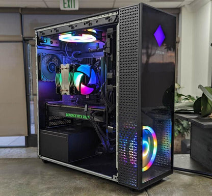 RGB Gaming COMPUTER PC i7-11700F 32GB RAM 2TB SSD RTX 2080 Windows 11 WIFI