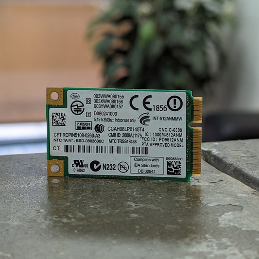 LOT 2 HP 480985-001 Intel WiFi Link 5100 512AN_MMW Dual Band a/g/n PCIe full