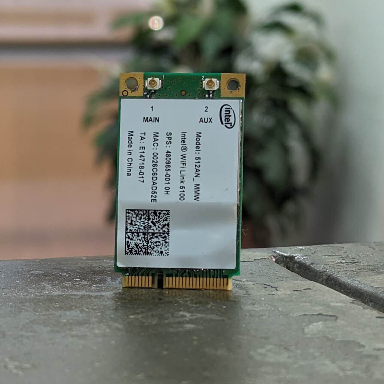 LOT 2 HP 480985-001 Intel WiFi Link 5100 512AN_MMW Dual Band a/g/n PCIe full