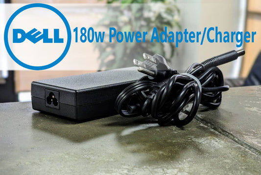 Genuine OEM DELL Alienware 7.4mm 65w 90w 180w Charger & Power Cord 03X778