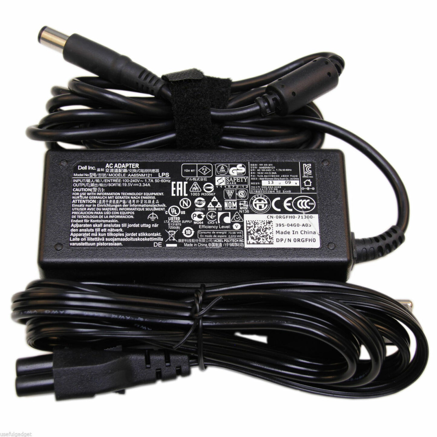Original Dell E6420 E5420 E6430 E5430 E5440 E5540 E5550 E6440 AC adapter 65w