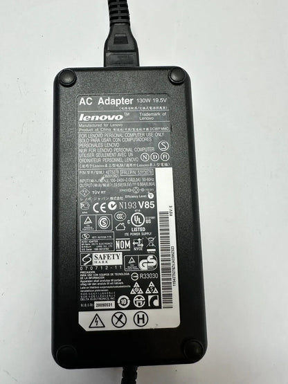 LENOVO OEM 130W 19.5V 6.66A AC Power Adapter P/N: 42T5278