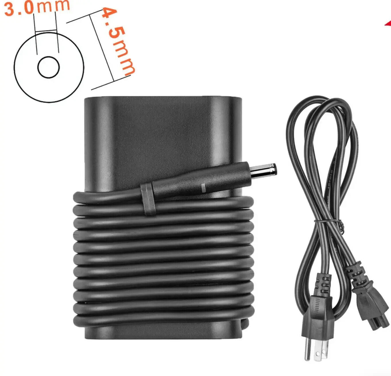 Lot of 20x Genuine Dell 45W Laptop Charger Tiny Small Tip AC Power Adapter Cord