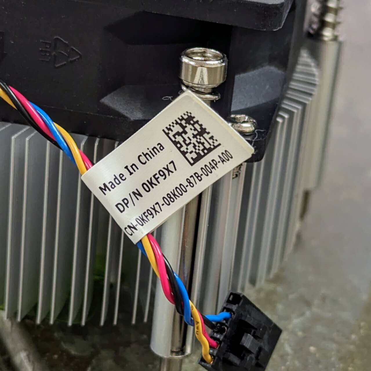 Dell Optiplex 790/990 7010/9010 7020/9020 CPU Heatsink & Fan G8CNY 89R8J KF9X7