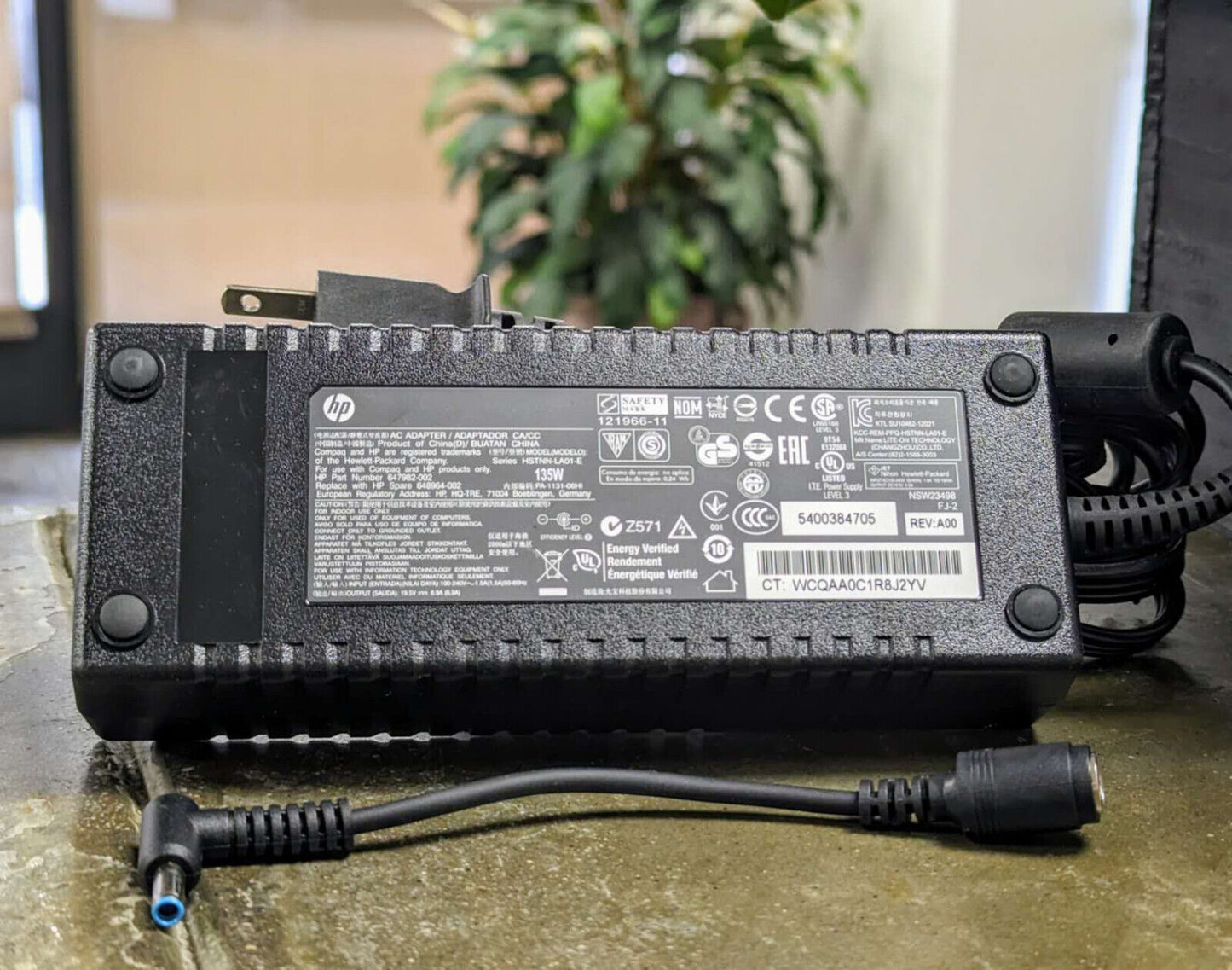 OEM HP 45W 65W 90W 120W 135W ProDesk 400 600 G1 G2 G3 AC Adapter Power Supply