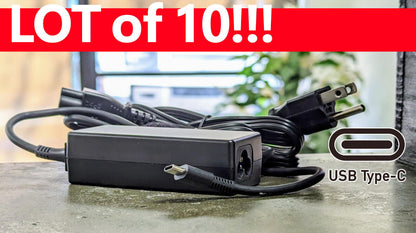 Lot 10 USB-C Fast Wall Charger+6ft Cable For Samsung Galaxy S23 S22 S21 S20