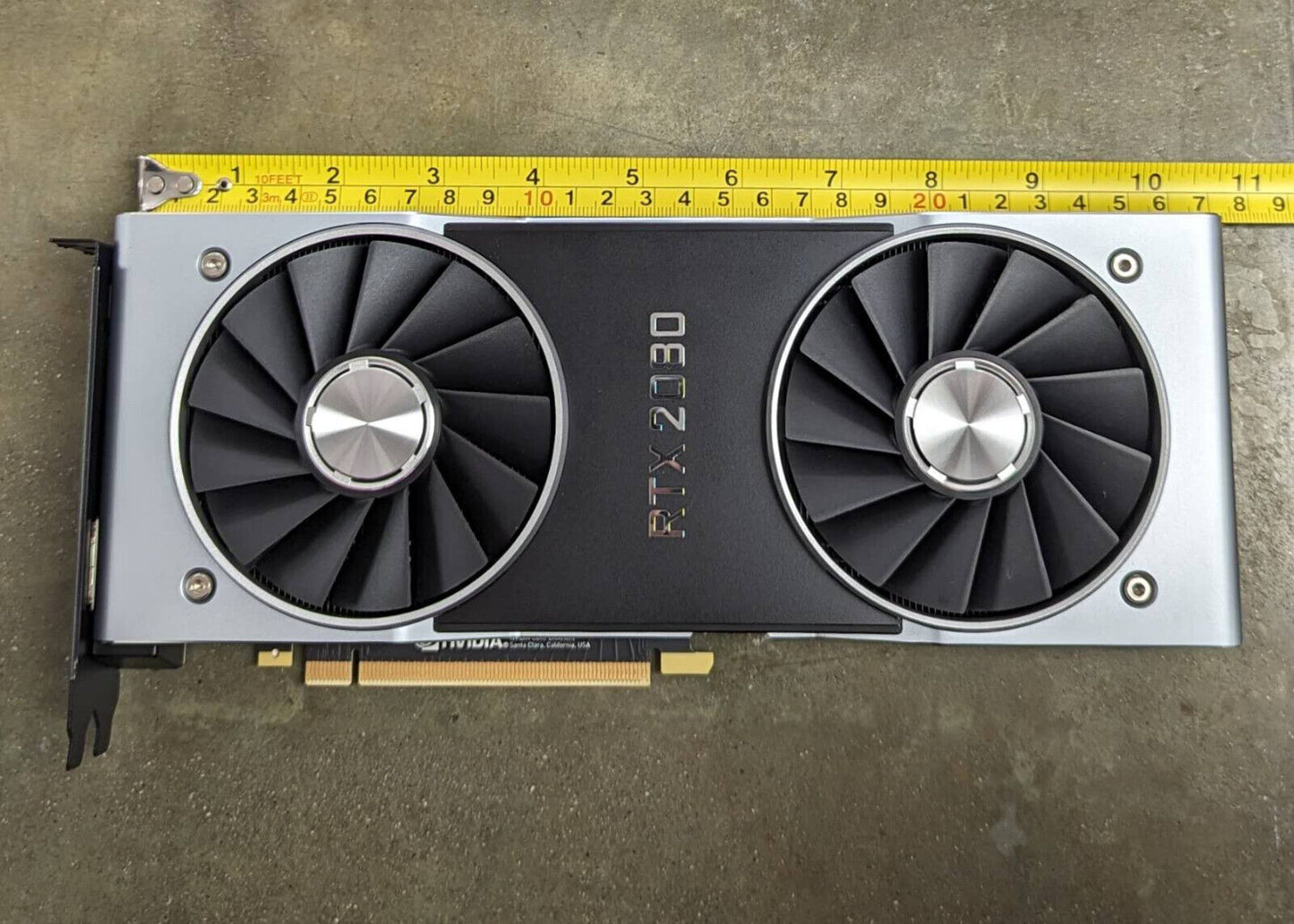 NVIDIA GeForce RTX 2080 Founders Edition 8GB GDDR6 Graphics Card