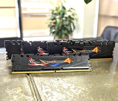 G.skill Ripjaws 4 DDR4 8GB DIMM up to 32GB (8GBx4) 2400MHz CL15-15-15-35 1.20V