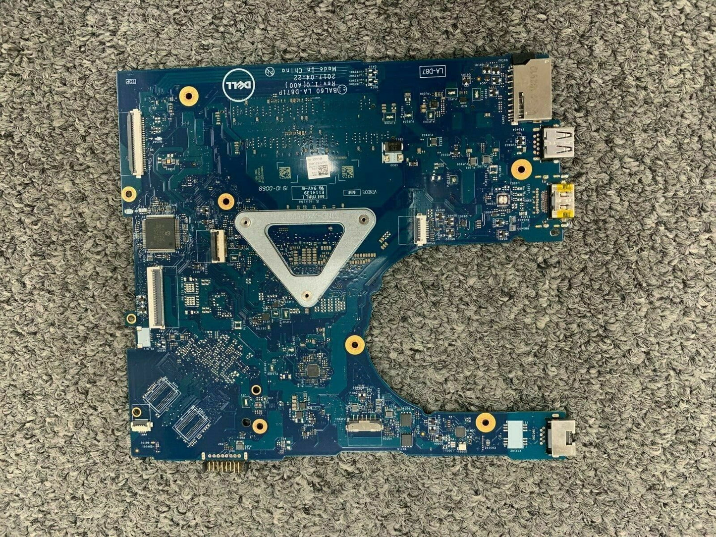 Dell Inspiron 15 5566 5468 Intel i3-6006U 2.0GHz LA-D871P Motherboard XV7N5