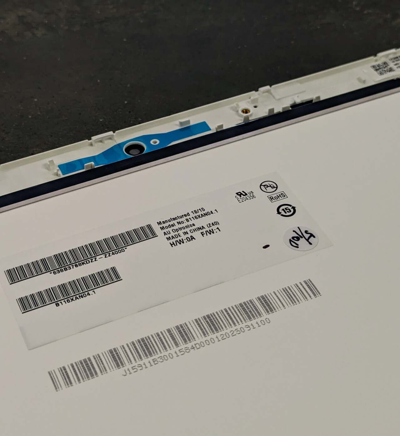 NEW ACER CHROMEBOOK R11 C738T CB5-132T B116XAN04.1 LCD SCREEN WITH FRONT GLASS