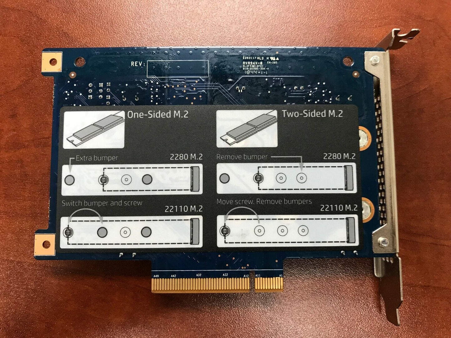 M.2 NGFF to Desktop PCIe x4 x8 x16 NVMe SATA Dual SSD PCI Express Adapter Card