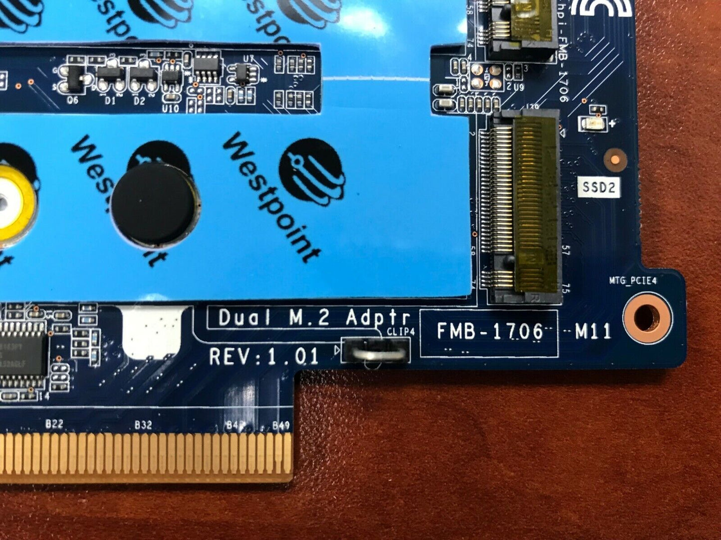 M.2 NGFF to Desktop PCIe x4 x8 x16 NVMe SATA Dual SSD PCI Express Adapter Card