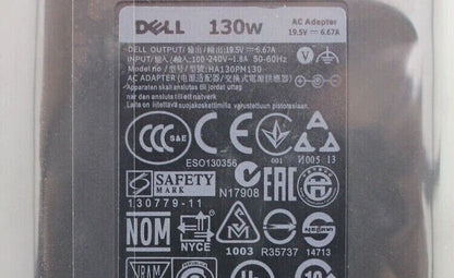 OEM Dell Inspiron 13 XPS 15 09TXK7 9TXK7 DPJ89 P7K3P Adpter 130w charger