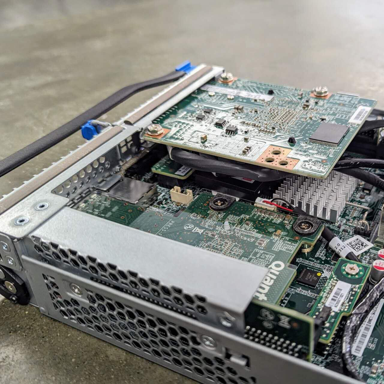 T41S-2U QuantaPlex LGA2011-3 NODE W/MOTHERBOARD 2x Heatsinks 10GE SFP NO/CPU/RAM