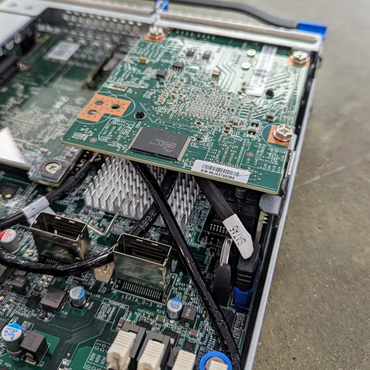 T41S-2U QuantaPlex LGA2011-3 NODE W/MOTHERBOARD 2x Heatsinks 10GE SFP NO/CPU/RAM