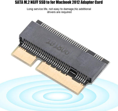 Lot of 5 SSD Riser Card, Airsata-N01 Adapter Card, for Macbook 2012 Computer
