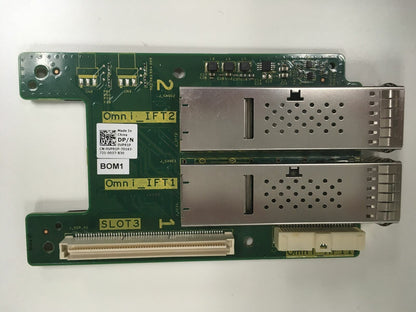 DELL / INTEL OMNI PATH HFI 100 OPEN COMPUTE PROJECT OCP MEZZANINE CARD VP91P