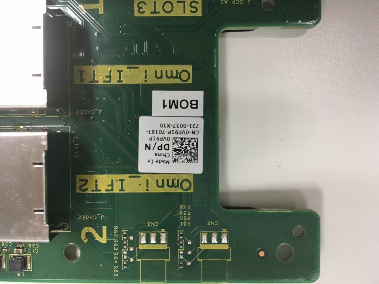 DELL / INTEL OMNI PATH HFI 100 OPEN COMPUTE PROJECT OCP MEZZANINE CARD VP91P