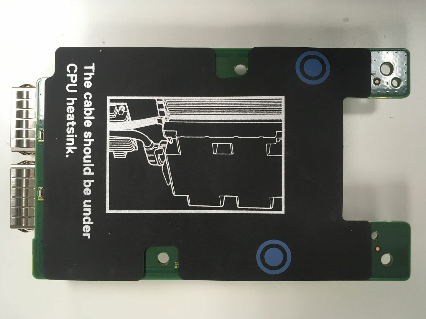 DELL / INTEL OMNI PATH HFI 100 OPEN COMPUTE PROJECT OCP MEZZANINE CARD VP91P