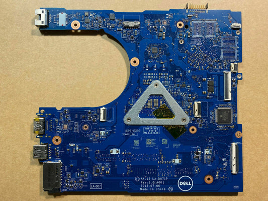 Dell Inspiron 15 5559 Intel i7-6500U 2.50GHz LA-D071P DDR3L Motherboard PX6JH