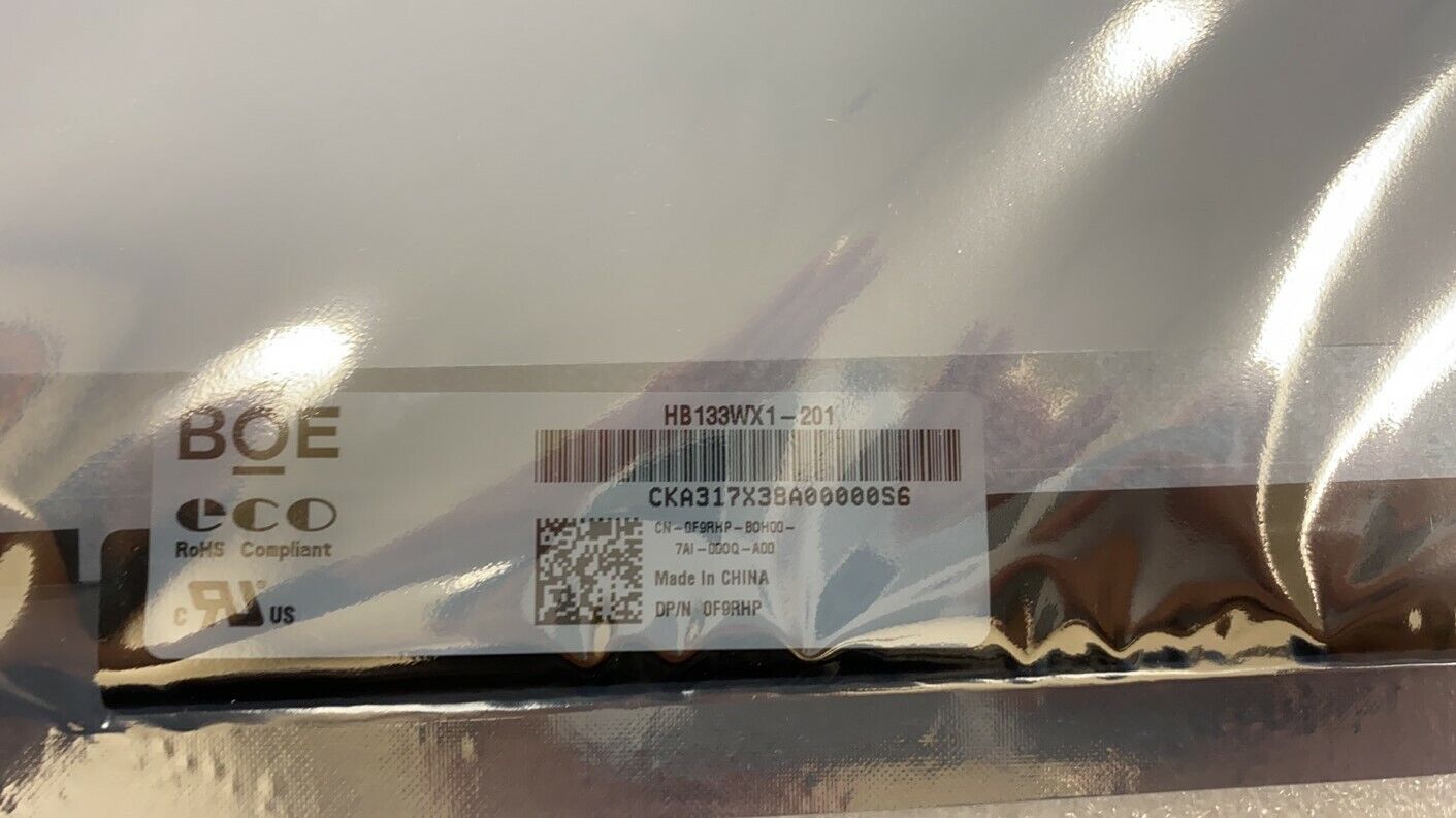 NEW Dell Latitude 3340 Alienware 13 R2 LCD Screen Panel F9RHP HD HB133WX1-201