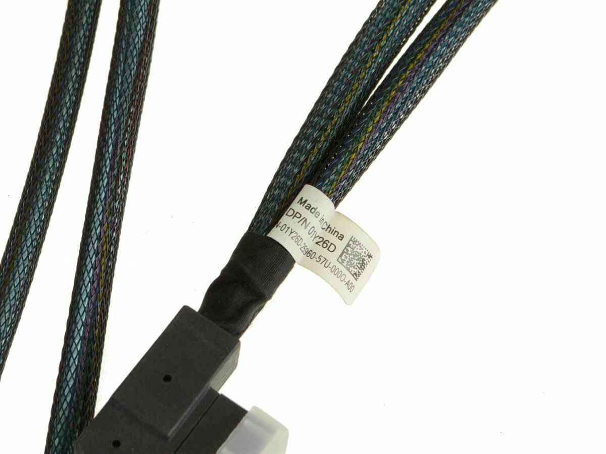 NEW DELL POWEREDGE R530 R530XD DUAL SAS CABLE SET 1Y26D