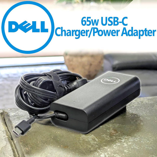 Genuine DELL 65W USB-C Type-C Laptop Charger Power Supply Adapter 02WDR5 20V