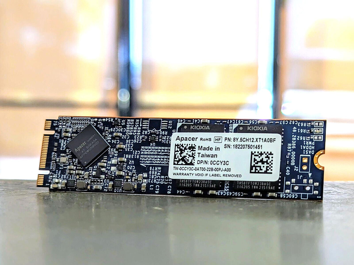 NEW ASPACER SATAIII M.2 SSD 256GB 560Mbps 2280 DP/N: 0C3PPY PN: 8Y.5CEQ2.XTIA1BF