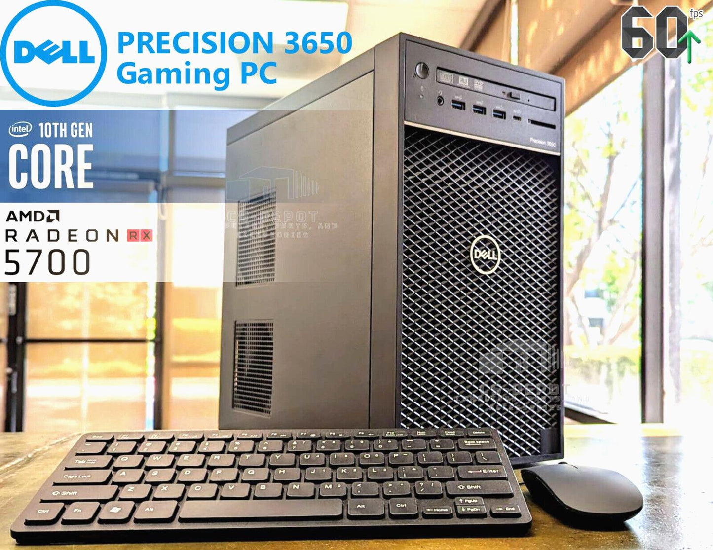 Dell Precision 3650 i5-10500 6Cores 4.5GHz RTX 3050 32GB DDR4 RAM 1TB M.2 SSD