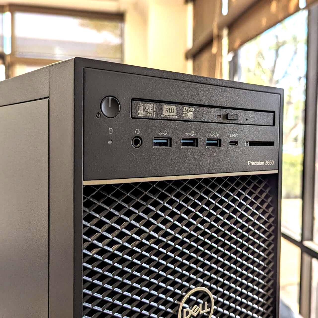 Dell Precision 3650 i5-10500 6Cores 4.5GHz RTX 3050 32GB DDR4 RAM 1TB M.2 SSD