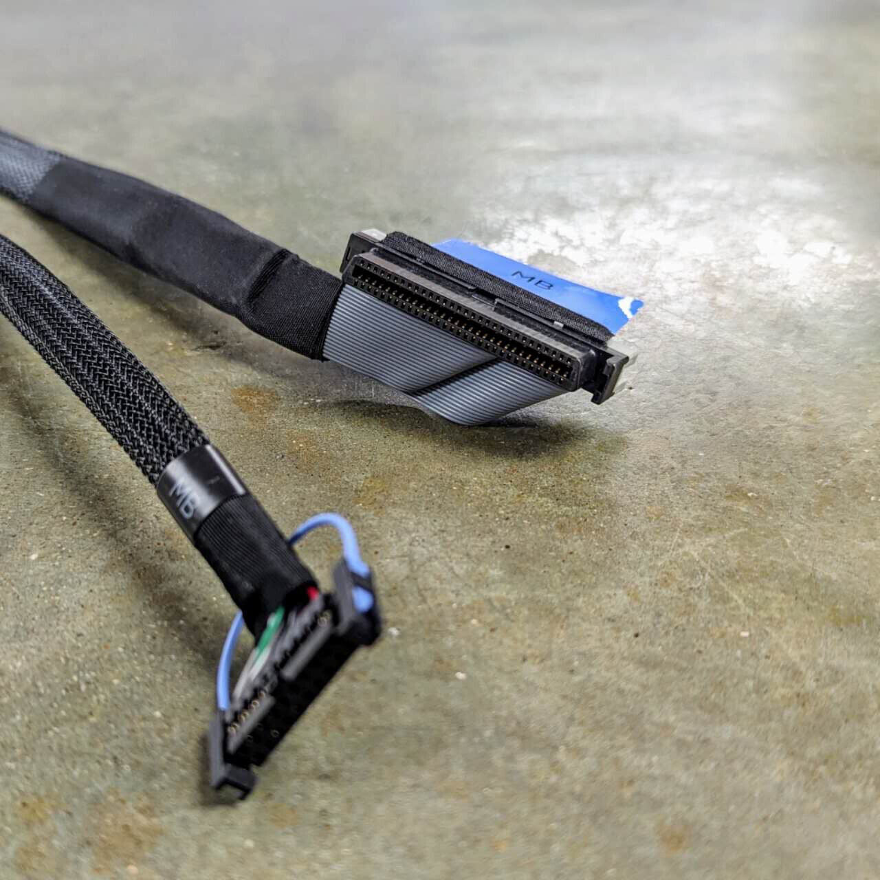 Dell PowerEdge R330 R430 Front USB/VGA Assembly Panel P/N: 055VMG w/ Cables