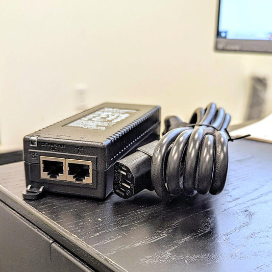 Microsemi 9001GR PoE Injector PD-9001GR/AT/AC 802.3at 30W with Power Cable