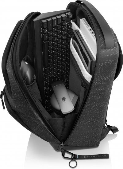 DELL Alienware AW523P Soft Nylex, EVA Laptop Backpack for 17" Inch Laptop Black