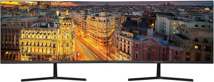 DELL HP LG BRAND DUAL LCD 23" HDMI FLAT MONITOR SCREEN GAMING WITH LCD STAND