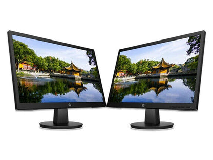 DELL HP LG BRAND DUAL LCD 23" HDMI FLAT MONITOR SCREEN GAMING WITH LCD STAND